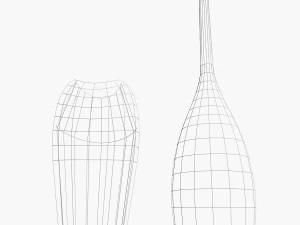 wazon dekoracyjny 5 Model 3D