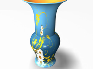 decorative vase 6 3D Model
