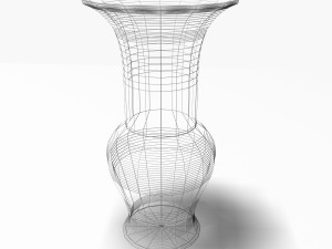 decorative vase 6 3D Model