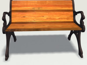 park table Model 3D