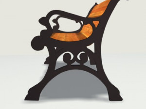 park table Model 3D