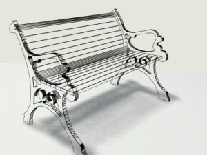 park table 3D Model