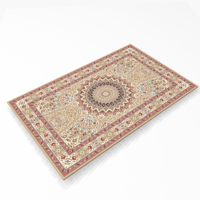 carpet Model 3D .c4d .max .obj .3ds .fbx .stl .blend 