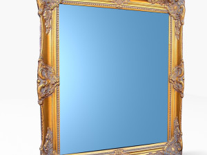 classic frame Modelo 3D