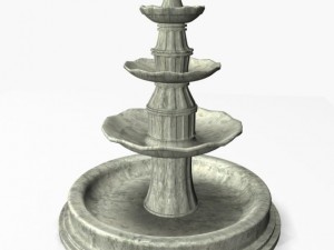 fountain01 Model 3D