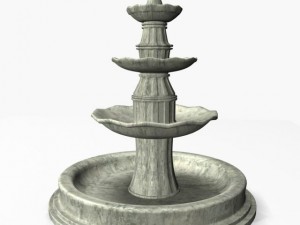 fountain01 3D 模型