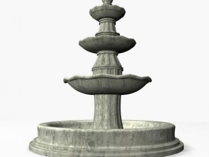 fountain01 3D 模型