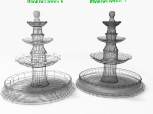 fountain01 3D 模型
