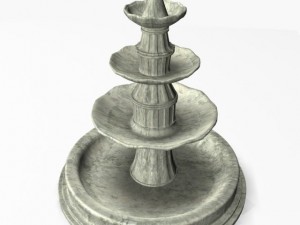 fountain01 3D 模型