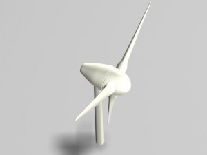 wind turbine 1 3D Модель