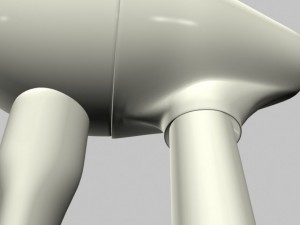 wind turbine 1 3D Модель