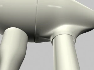 wind turbine 1 3D Model