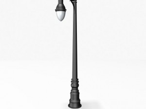 vintage streetlight 2192011 3D Model