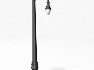 vintage streetlight 2192011 3D Model