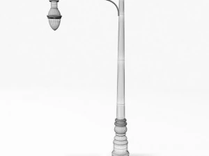 vintage streetlight 2192011 3D Model