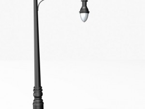vintage streetlight 2192011 3D Model