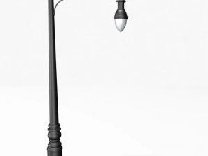 vintage streetlight 2192011 3D Model