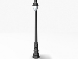vintage streetlight 2192011 3D Model