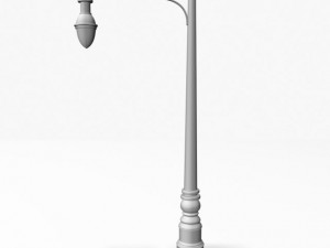 vintage streetlight 2192011 3D Model