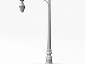 vintage streetlight 2192011 3D Model