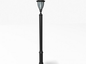 vintage streetlight 2292011 3D Model