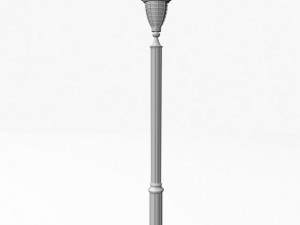 vintage streetlight 2292011 3D Model