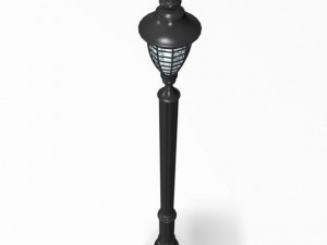 vintage streetlight 2292011 3D Model