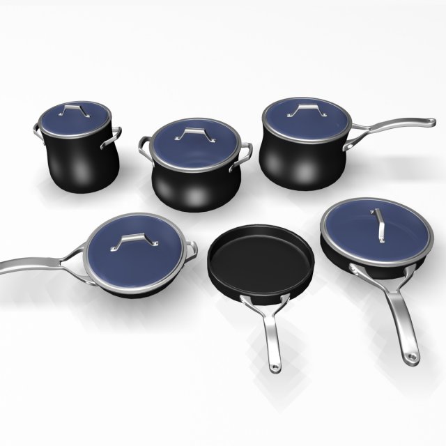 cookware12011 3D Model .c4d .max .obj .3ds .fbx .stl .blend 