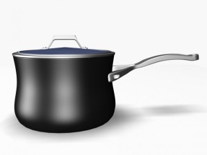 saucepan with lid 12011 Modelo 3D