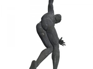 discus thrower statue 3D Модель