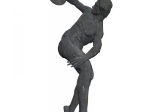 discus thrower statue 3D Модель