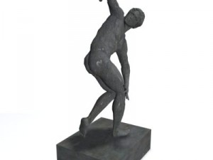 discus thrower statue 3D Модель