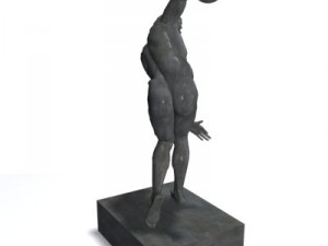 discus thrower statue 3D Модель