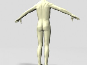 headless male mannequin 01 3D मॉडल