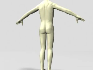 headless male mannequin 01 3D Model