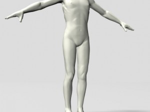 headless male mannequin 01 3D मॉडल