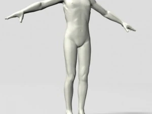 headless male mannequin 01 3D Model