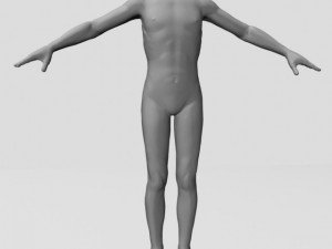 headless male mannequin 01 3D मॉडल