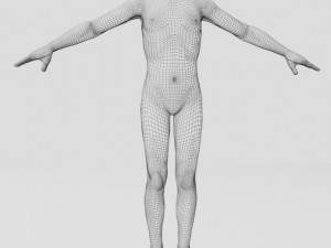 headless male mannequin 01 3D मॉडल