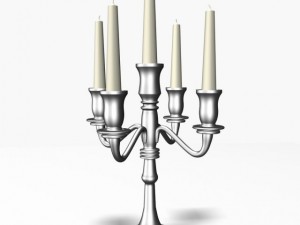 candelabra 3D Model