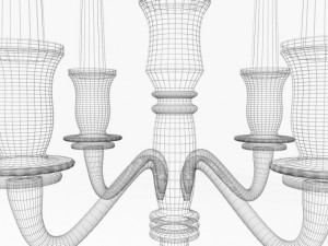 candelabra 3D Model