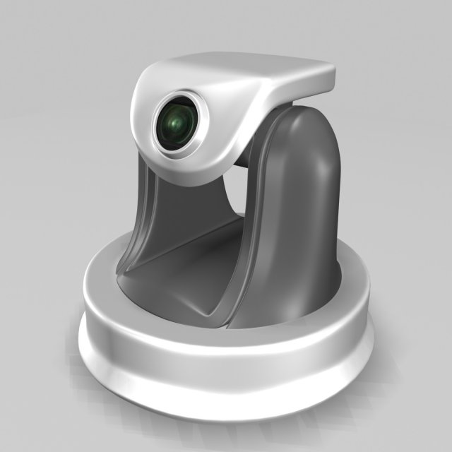 security camera 12122010 3D Model .c4d .max .obj .3ds .fbx .stl .blend 