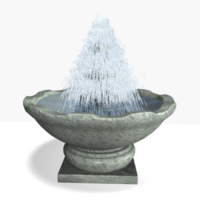 animated fountain 12011 Modelo 3D .c4d .max .obj .3ds .fbx .stl .blend 