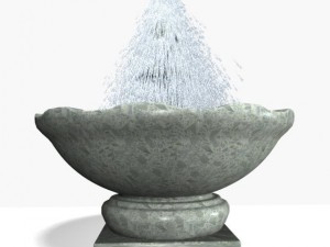 animated fountain 12011 Modelo 3D