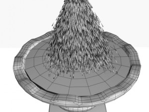 animated fountain 12011 Modelo 3D