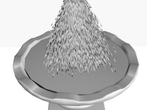 animated fountain 12011 Modelo 3D