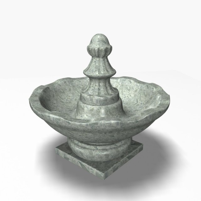 fountain42011 3D 模型 .c4d .max .obj .3ds .fbx .stl .blend 