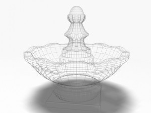 fountain42011 3D 模型