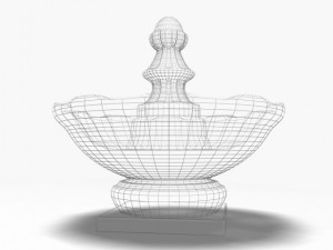 fountain42011 3D 模型