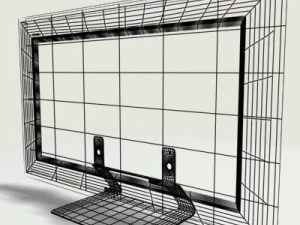 sony kdl40ex1 tv 3D Model